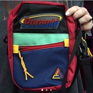 Pyramid brand crossbody bag